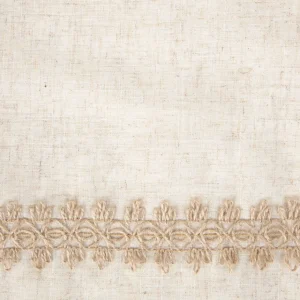Obrus Lintilo Z Jutowa Aplikacja 130X180 Cm