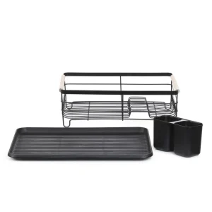 Ociekacz Kuchenny Plystre Czarny 42X31X13 Cm