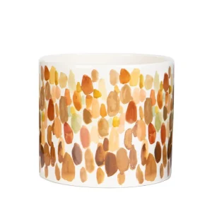 Oslonka Na Doniczke Azul W Bezowe Plamki 13X13X11 Cm