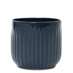 Oslonka Na Doniczke Dash Granatowa 14X13 Cm