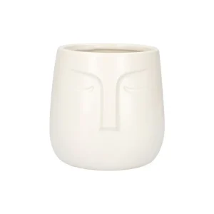 Oslonka Na Doniczke Face Biala 14X15 Cm