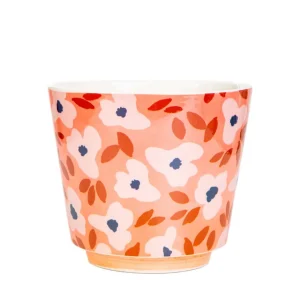 Oslonka Na Doniczke Floral Aura W Kwiaty 13X13X11 Cm