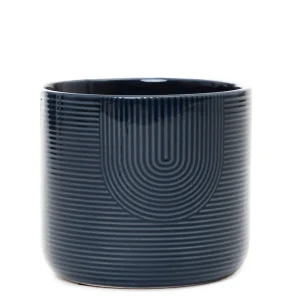 Oslonka Na Doniczke Loa Granatowa 15X13Cm