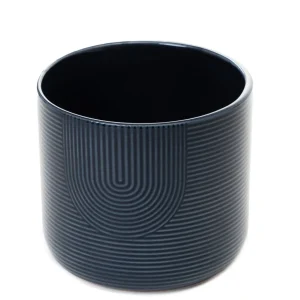 Oslonka Na Doniczke Loa Granatowa 15X13Cm