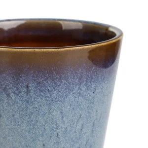 Oslonka Na Doniczke Maya Z Podstawka Niebieska 13,6X13,6X13,6 Cm