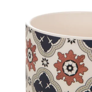 Oslonka Na Doniczke Storia We Wzor Azulejo 13X13X11 Cm