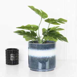 Oslonka Soleto Ceramiczna Granatowa 15X15X15 Cm