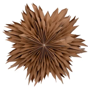 Ozdoba Papierowa Z Ledem Shallow Naturalna 50 Cm