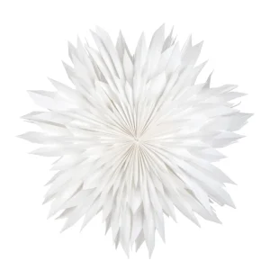 Ozdoba Papierowa Z Ledem Shallow Biala 100 Cm