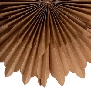 Ozdoba Papierowa Z Ledem Shallow Naturalna 50 Cm