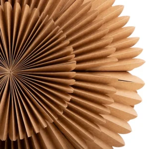 Ozdoba Papierowa Z Ledem Shallow Naturalna 50 Cm