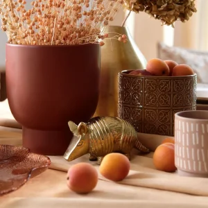 Ozdoba Stojaca Girona Pancernik Zloty 16X6X7 Cm