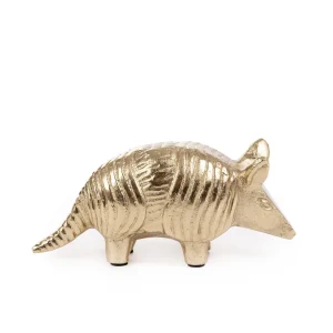 Ozdoba Stojaca Girona Pancernik Zloty 16X6X7 Cm