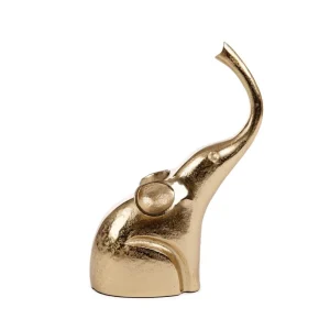 Ozdoba Stojaca Girona Slon Zloty 18X8X25 Cm