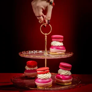 Patera Lisala Dwupoziomowa Transparentna 21 Cm, 28 Cm