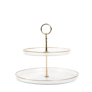 Patera Monze Dwupoziomowa Transparentna 21 Cm, 28 Cm