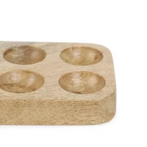 Patera Rego Drewniana Na Jajka Mala 11X16 Cm