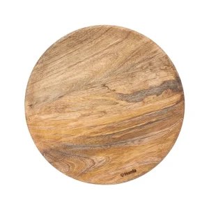 Patera Sjal Mango Drewniana Na Nozce S 25X7 Cm