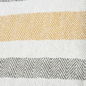 Pled Baler Z Musztardowymi Fredzlami 130X170 Cm