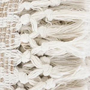 Pled Gado W Bezowe Zygzaki Z Fredzlami 130X170 Cm