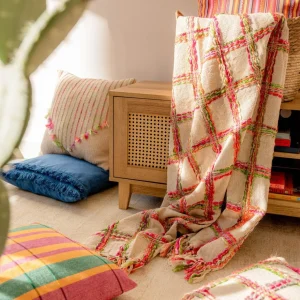 Pled Tanis Z Kolorowymi Nitkami 130X170 Cm