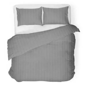Pościel Agnes Satynowa Szara 160X200 Cm