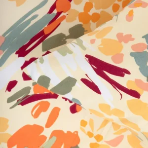 Pościel Ancana Z Mikrofibry W Kwiaty 200X220 Cm