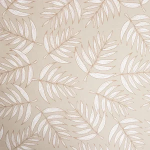 Pościel Coraline Bawelniana Bezowa W Liscie 160X200 Cm