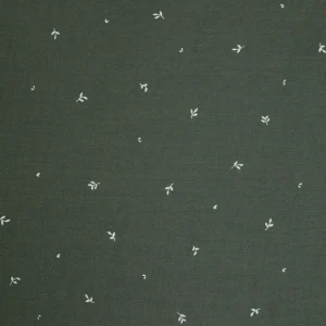 Pościel Cordelia Muslinowa W Listki 200X220 + 2*50X60 Cm