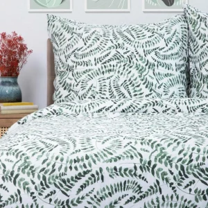 Pościel Dillie Satynowa W Liscie 200X220 Cm