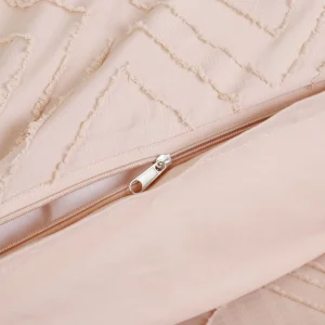 Pościel Faimes Z Mikrofibry Bezowa Z Przeszyciami 160X200 Cm