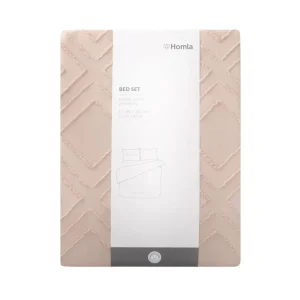 Pościel Faimes Z Mikrofibry Bezowa Z Przeszyciami 200X220 Cm