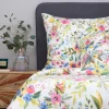 Pościel Floral Z Mikrofibry W Kolorowe Kwiatki 140X200 Cm + 1*70X80 Cm