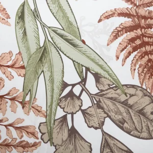 Pościel Fougere Satynowa W Liscie 160X200 Cm