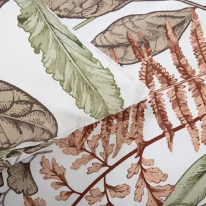 Pościel Fougere Satynowa W Liscie 160X200 Cm