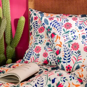 Pościel Freesia Z Mikrofibry W Kwiaty 140X200 Cm + 1*70X80 Cm