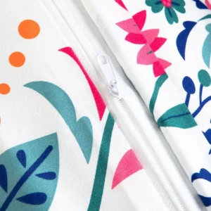 Pościel Freesia Z Mikrofibry W Kwiaty 140X200 Cm + 1*70X80 Cm