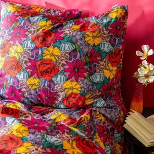 Pościel Frida Kahlo Z Mikrofibry W Kwiaty 160X200 Cm