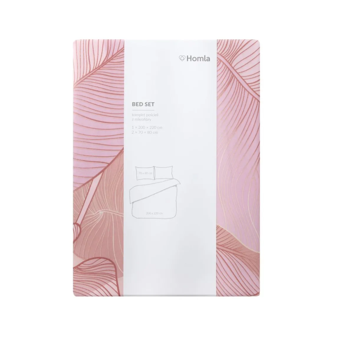 pociel_gallo_z_mikrofibry_7-1.webp Pościel Gallo Z Mikrofibry Rozowa W Liscie 200X220 Cm