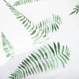 Pościel Herve Z Mikrofibry Biala W Galazki 160X200 Cm