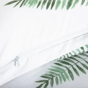 Pościel Herve Z Mikrofibry Biala W Galazki 140X200 Cm + 1*70X80 Cm