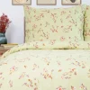 Pościel Iberis Z Mikrofibry W Kwiaty 200X220 Cm