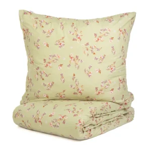 Pościel Iberis Z Mikrofibry W Kwiaty 140X200 Cm + 1*70X80 Cm