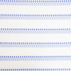 Pościel Katina Bawelniana W Niebieski Wzor Z Falbanka 160X200 Cm