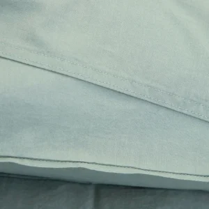 Pościel Kinsey Bawelniana Mietowa Z Denimowym Szwem 140X200 + 1*50X60 Cm