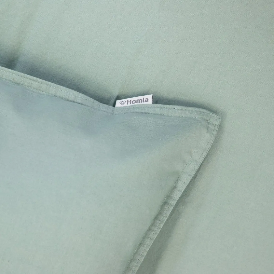 pociel_kinsey_bawelniana__2-4.webp Pościel Kinsey Bawelniana Mietowa Z Denimowym Szwem 200X220 + 2*50X60 Cm