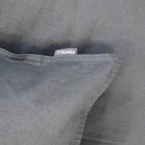 Pościel Kinsey Bawelniana Grafitowa Z Denimowym Szwem 160X200 + 2*50X60 Cm