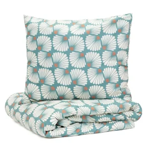 Pościel Laurlin Z Mikrofibry Turkusowa 200X220 Cm