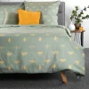 Pościel Luro Z Mikrofibry Oliwkowa W Owady 200X220 Cm