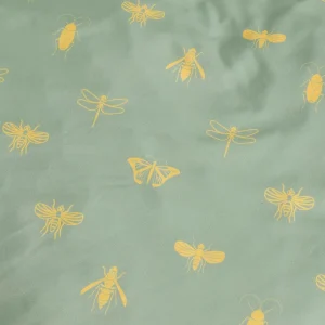 Pościel Luro Z Mikrofibry Oliwkowa W Owady 200X220 Cm